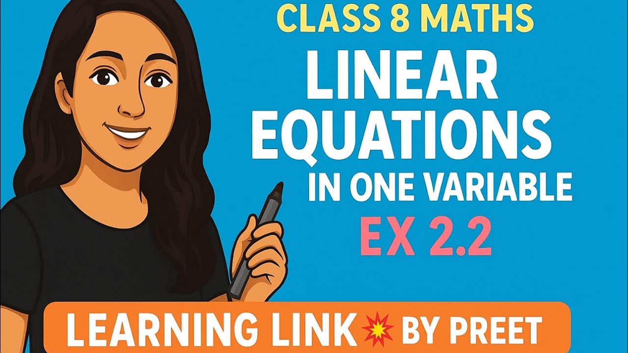 Chapter -2(Ex-2.2)linear equations in one variable #class8maths ncert ...