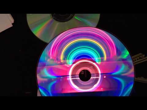 HeNe LaserTube DVD Diffraction