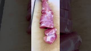 ‏قطع من عرق لحم حاشي silent meat food cooking steak beef lamb cuttingskills chef meatlover