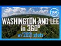 [2021] WASHINGTON AND LEE in 360° - drone/walking/driving campus tour