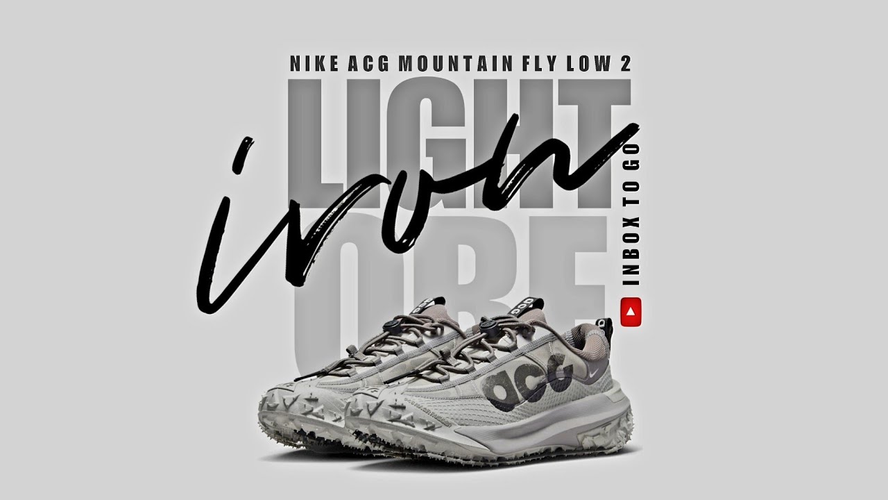 IRON ORE 2023 Nike ACG Mountain Fly Low 2 DETAILED LOOK + PRICE