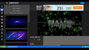 como hacer una intro sin programas  con panzoid  facil y rapido 2017