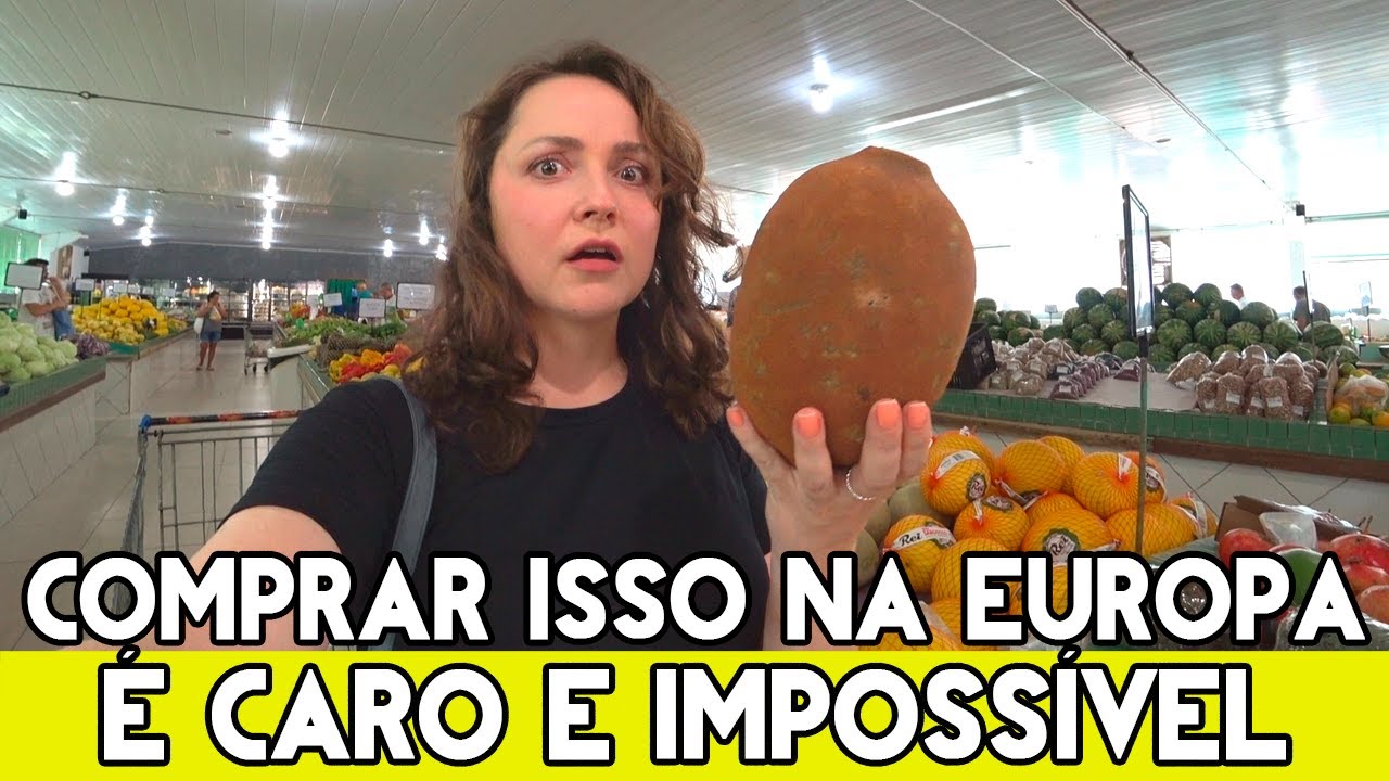 Essas frutas BRASILEIRAS os europeus NEM CONHECEM