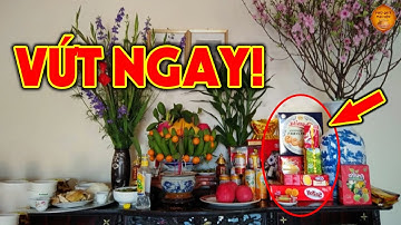 Tuyệt Đối Cấm CÚNG BÁNH KẸO Trên Bàn Thờ Nếu Chưa Biết Điều Này Kẻo Càng Cúng Càng Mang Tội