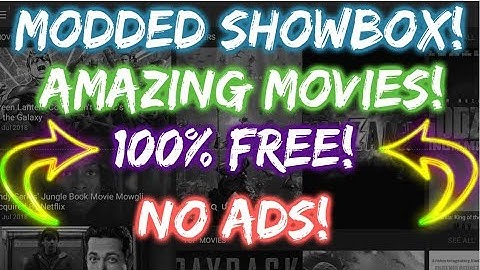 Modded ShowBox APK No Ads! No Kodi! 100% Free!