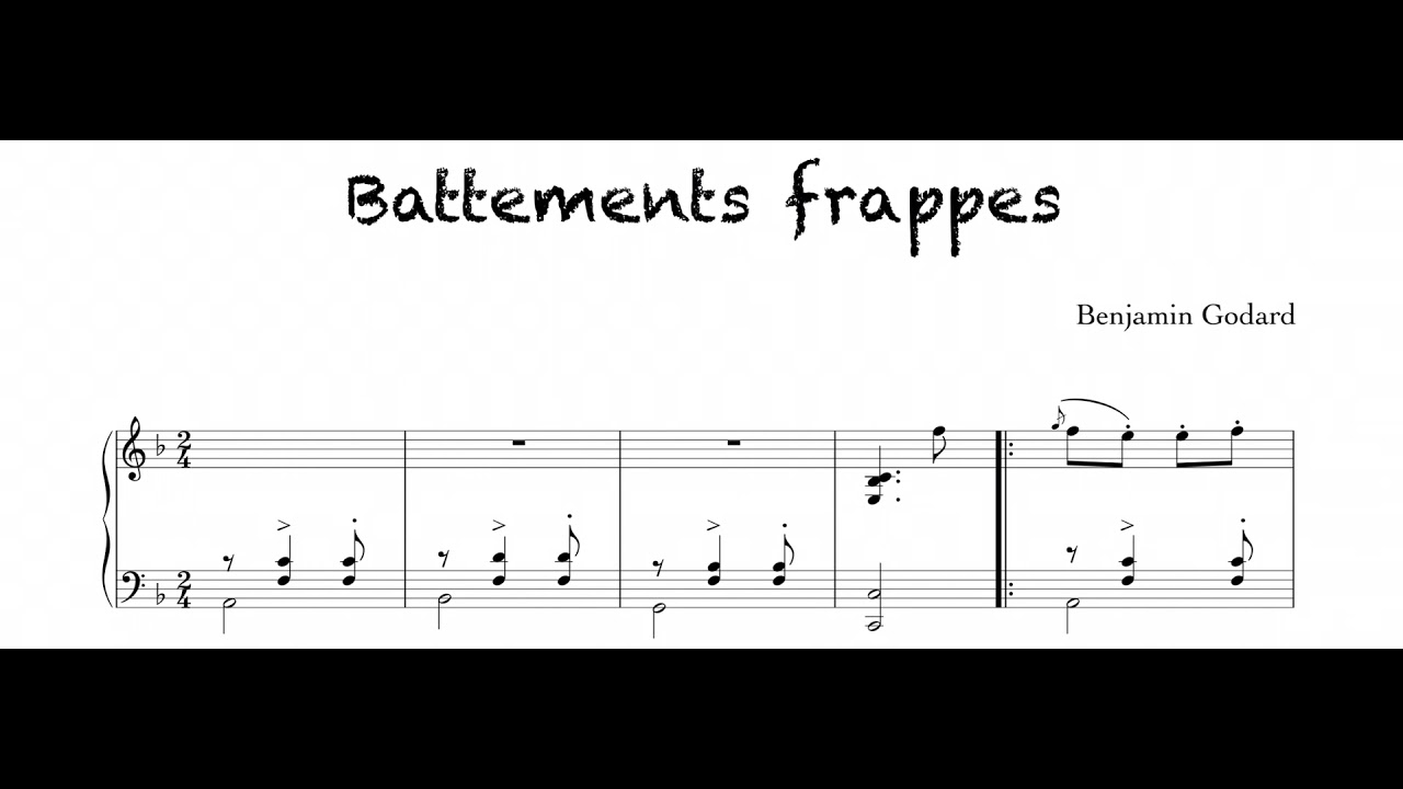 [Frappe Music] Ballet Class Sheet Music YouTube