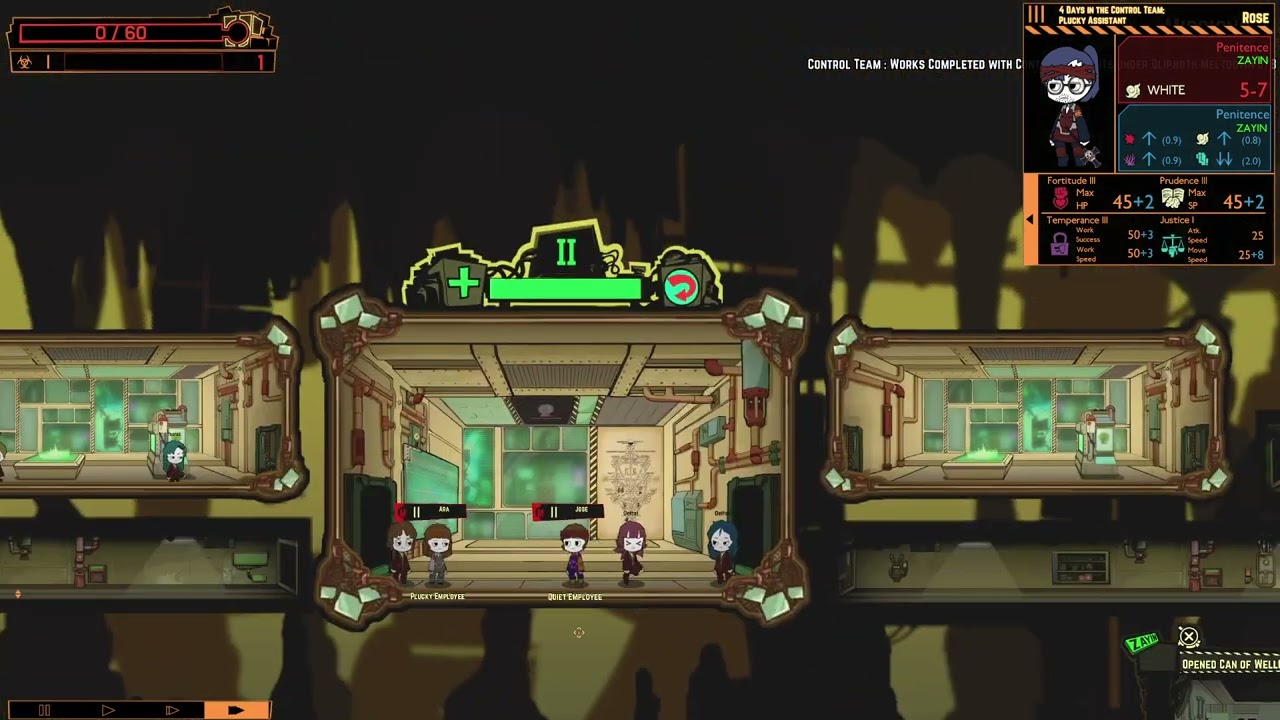 Lobotomy Corporation - Day 4 - Skin Prophecy