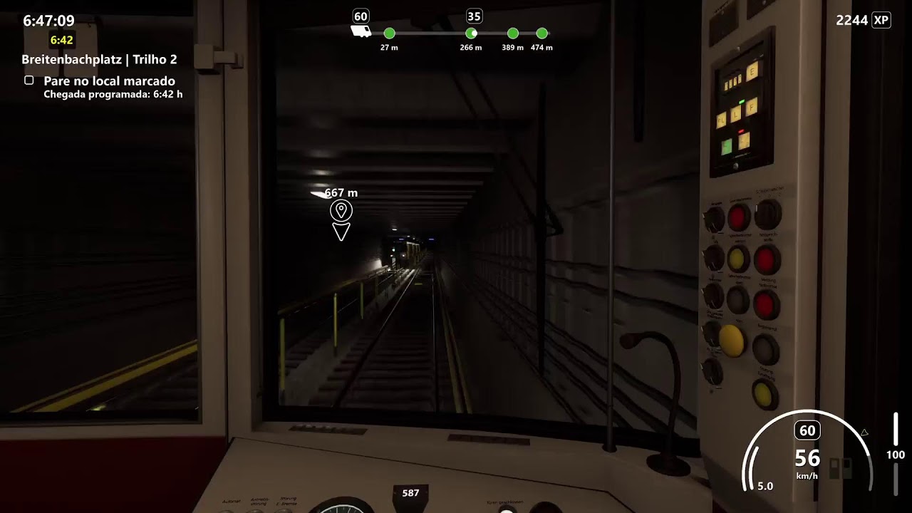 Subway Sim 2 PS5 Mapa Berlim Modo Carreira Parte 32