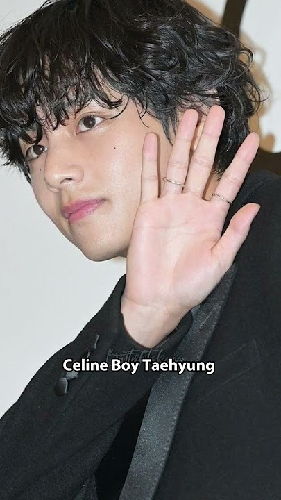 Taehyung as the global brand ambassador of Celine 🔥 