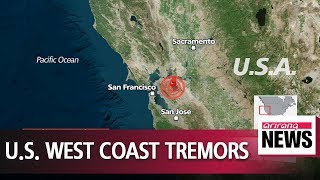 Series of small earthquakes rattle near San Francisco Bay area
