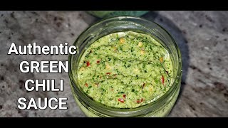 AUTHENTIC GREEN CHILLI RECIPE - GREEN CHILLI SAUCE (EASY) by Abyshomekitchen 101 views 2 years ago 4 minutes, 36 seconds