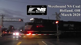 Railfanning: Holland, OH (NS Coal @ 50mph)