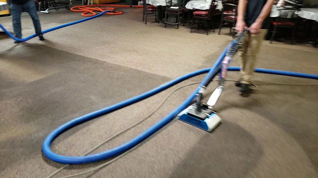 Testing 123! How we clean carpets with two units and 3 of us on gooey carpet. The Saiger's