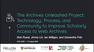 Technology, Process, & Community to Improve Scholarly Access to Web Archives