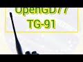 RETEVIS RT3S em QSO no TG-91 - tempo real [OpenGD77]