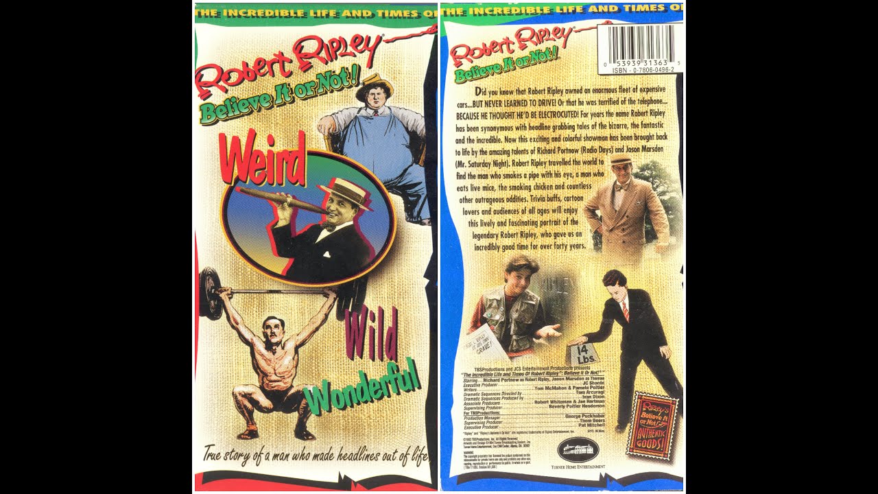 その他 Incredible Life & Times of R. Ripley [VHS] maxresdefault.jpg