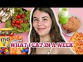 REALISTIC WHAT I EAT IN A WEEK | intuitive eating style