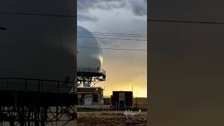Long range RADAR radome south of Garden City Kansas ChrisKridler