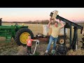 We try to fix oil pump on the farm with tractors and tools | Tractors for kids working on the farm