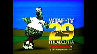 Philadelphia Phillies,  WTAF Promo Compilation, 1984-1986