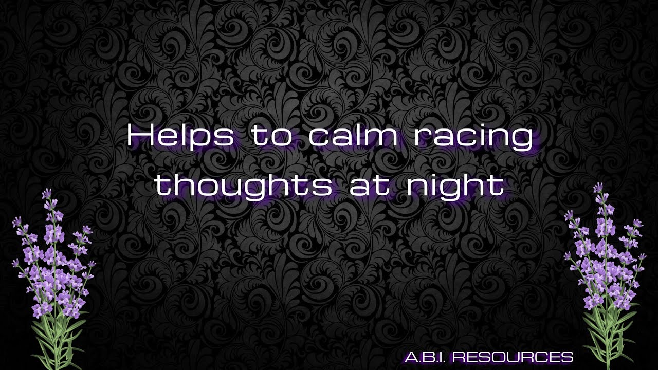 Calm Racing Thoughts ~ Sleep Healthier ~ Natural Forest Night Sounds ...