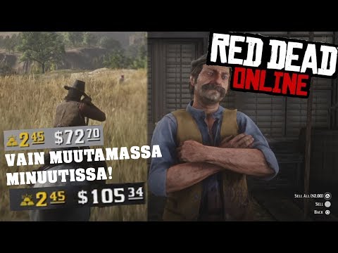 KUINKA SAADA NOPEASTI RAHAA | Red Dead Redemption 2 Online