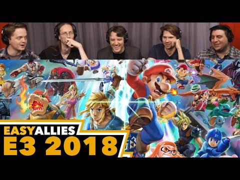 Super Smash Bros. Ultimate - Easy Allies Reactions - E3 2018
