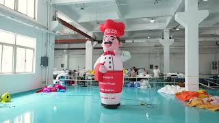 Waving chef