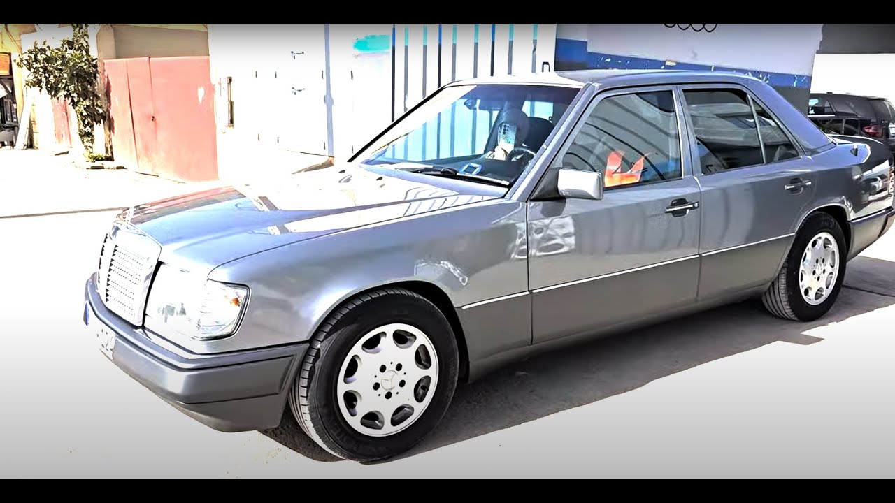 مرسيدس W124 عند الطوليي فمكناس 🎨 النتيجة فوق التوقعات! 🇲🇦