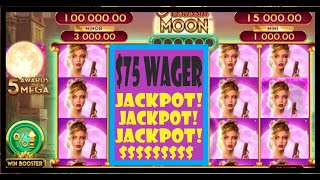BIG WIN - $75.00 Wagers - Assassin Moon JACKPOT WIN! - Unleashed Slots