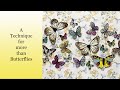 Paper butterflies for arts and crafts
