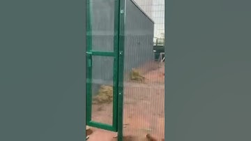 Ways to secure your garden. Full video on my channel. #craftman #gardenfence #viral #shorts #garden