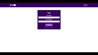 Capstone - Inventory Management System (Login)