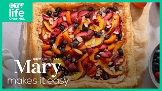 Puff Pastry Tart Recipe | Mary Makes It Easy