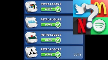 Logo Quiz Retro Logos 5-8 Answers [Logo Quiz - World Trivia Game]