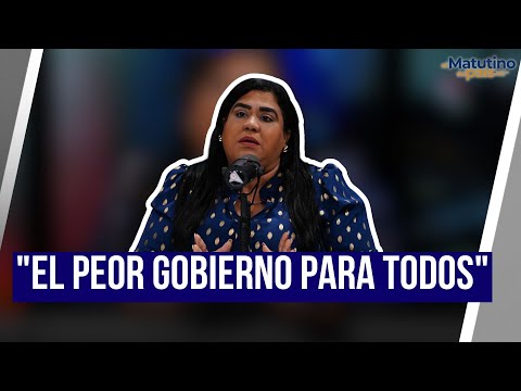 CAROLINA ABREU: &quot;EL PEOR GOBIERNO PARA TODOS&quot;
