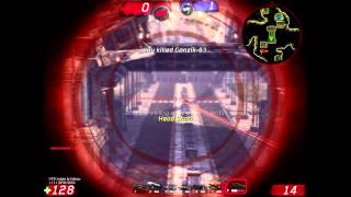 100 Headshots In 2 Minutes - UT3