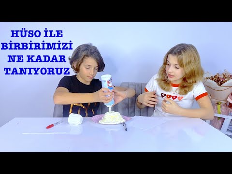 Cezalı - Kardeşimle Birbirimizi Ne Kadar iyi Tanıyoruz Challenge. Ecrin Su Çoban