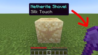 can you get sus sand with silk touch? screenshot 5