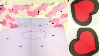 How to make a heart shaped card?