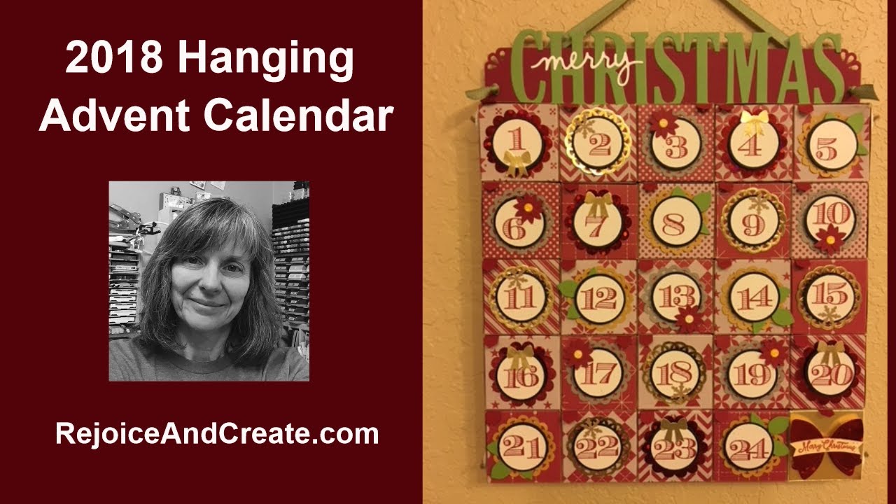 Подвесной адвент-календарь 2018 года