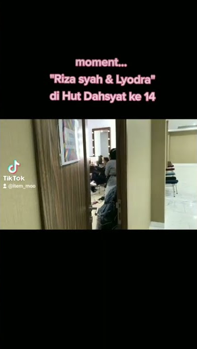 sweet Moment..Riza syah & Lyodra di Hut Dahsyat #lyodra #rizasyah #rizalyodra #couple #dahsyat