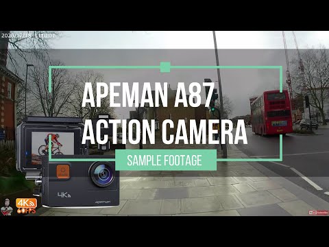 Apeman A87 Action camera - Sample Footage