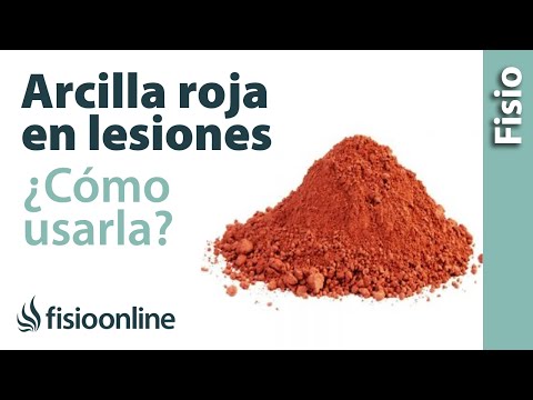 Cómo usar la arcilla roja en la recuperación de traumatismos, esguinces y más