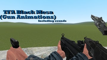 [TFA] Black Mesa Weapons (GMOD Review)