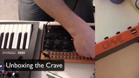 Unboxing the CRAVE! Behringer Crave sound demo (no patching)