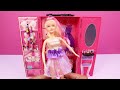 Satisfying With Unboxing Barbie Princess Wardrobe Set | Review Toys