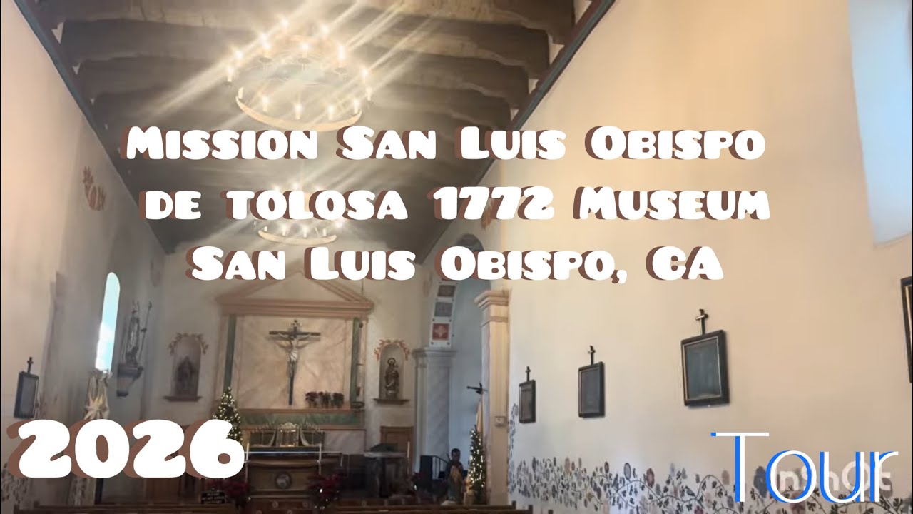 Mission San Luis Obispo De Tolosa 1772 in San Luis Obispo, CA