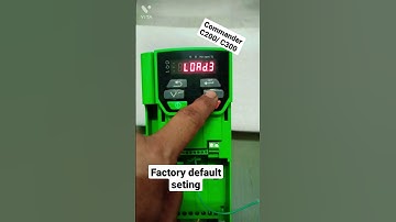 #Howtofactorydefault settings #Commander #C200/C300 #electricalvideo #mohsinhabshi #youtubeshort