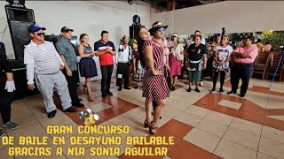 Super Concursos de Baile En Desayuno Bailable Gracias a Nia Sonia Aguilar